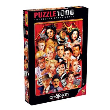 Anatolian 1154 Hollywood Stars 1000 Parça Puzzle