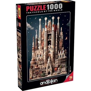 Anatolian 1163 Sagra Da Familia 1000 Parçalık Puzzle