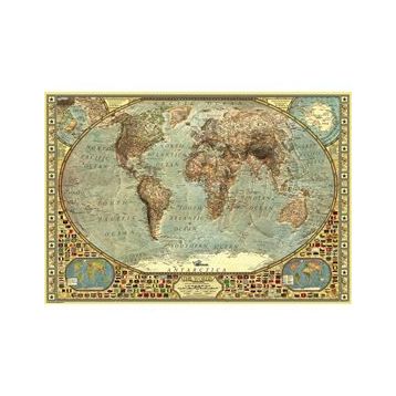 Anatolian 2000 Parça Dünya Haritası Puzzle