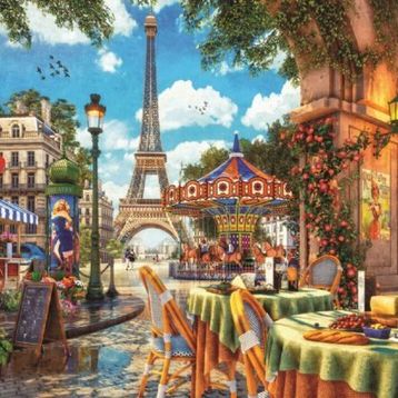 Anatolian 2000 Parça Paris'te Atlı Karınca Puzzle