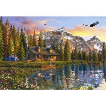 Anatolian 2000 Parça Puzzle Eski Ev / Oldlook Cabin