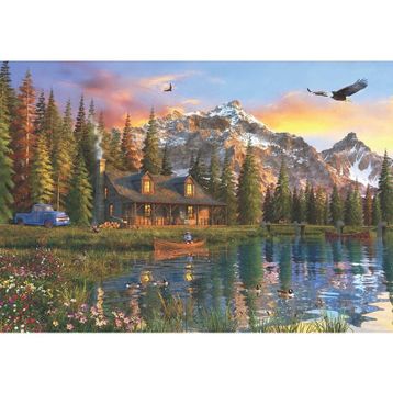 Anatolian 2000 Parça Puzzle Eski Ev / Oldlook Cabin
