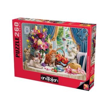 Anatolian 260 Parça Enerjik Kediler Puzzle