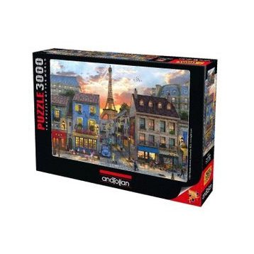 Anatolian 3000 Parça Paris Sokakları Puzzle