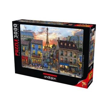 Anatolian 3000 Parça Paris Sokakları Puzzle