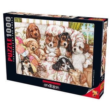 Anatolian 3162 Yavru Köpekler 1000 Parça Puzzle