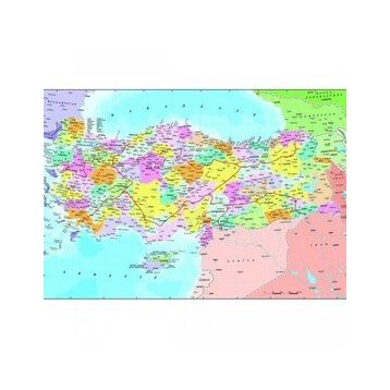 Anatolian 3269 Türkiye Siyasi Haritası 260 Parça Puzzle
