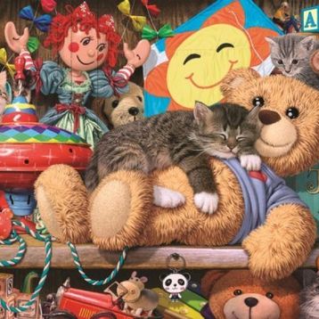 Anatolian 3341 Oyuncak Dolabı 260 Parça Puzzle