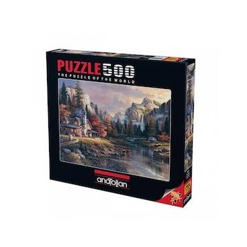 Anatolian 3533 Vadinin Sonundaki Ev 500 Parça Puzzle