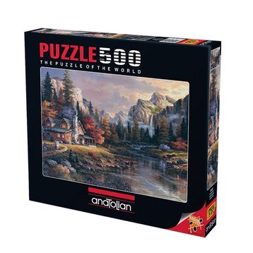 Anatolian 3533 Vadinin Sonundaki Ev 500 Parça Puzzle