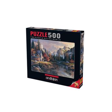 Anatolian 3533 Vadinin Sonundaki Ev 500 Parça Puzzle
