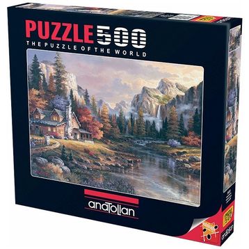 Anatolian 3533 Vadinin Sonundaki Ev 500 Parça Puzzle