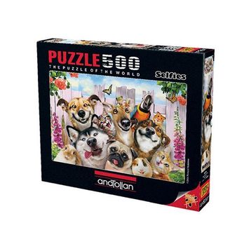 Anatolian 3584 Dostlarla Selfie 500 Parça Puzzle