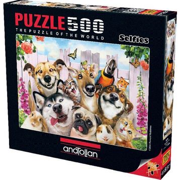 Anatolian 3584 Dostlarla Selfie 500 Parça Puzzle