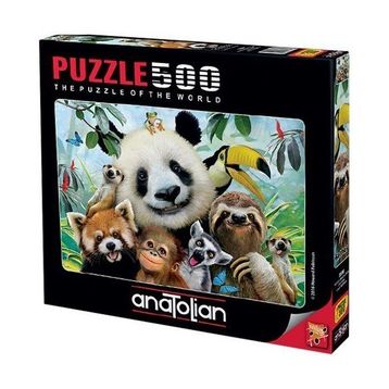 Anatolian 3596 Hayvanat Bahçesi Selfie 500 Parça Puzzle