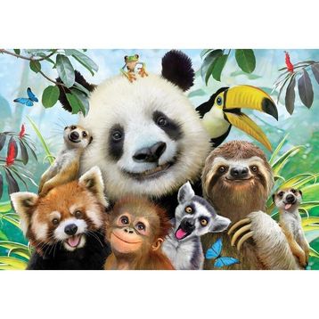 Anatolian 3596 Hayvanat Bahçesi Selfie 500 Parça Puzzle