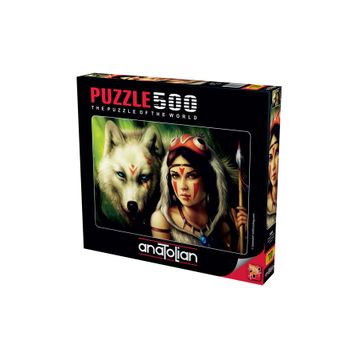 Anatolian 3600 Savaşçı Prenses 500 Parça Puzzle