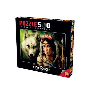 Anatolian 3600 Savaşçı Prenses 500 Parça Puzzle