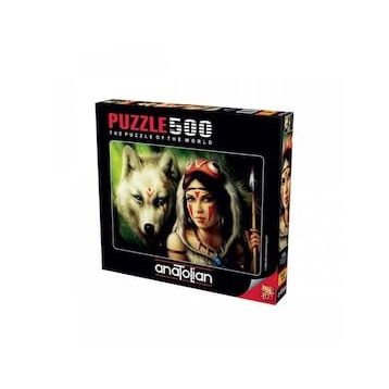Anatolian 3600 Savaşçı Prenses 500 Parça Puzzle