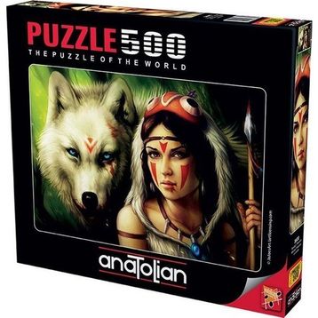 Anatolian 3600 Savaşçı Prenses 500 Parça Puzzle