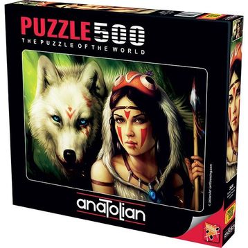Anatolian 3600 Savaşçı Prenses 500 Parça Puzzle