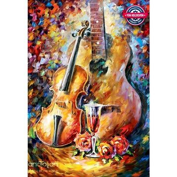 Anatolian 3620 Gitar ve Keman 500 Parça Puzzle