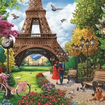 Anatolian 3627 Paris Baharı 500 Parça Puzzle