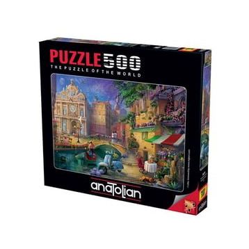 Anatolian 3633 Romantik Venedik 500 Parça Puzzle