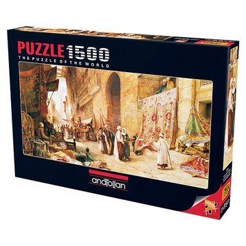 Anatolian 3751 Kahire'de Halı Pazarı 1500 Parça Puzzle