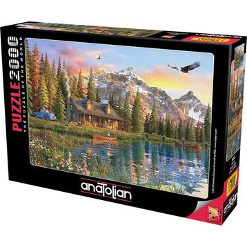 Anatolian 3933 Eski Ev - Old Look Cabin 2000 Parça Puzzle