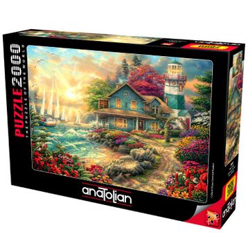 Anatolian 3964 Mavi Konak 2000 Parça Puzzle