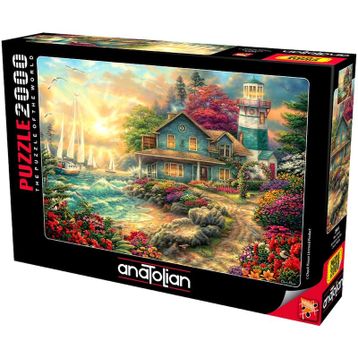 Anatolian 3964 Mavi Konak 2000 Parça Puzzle