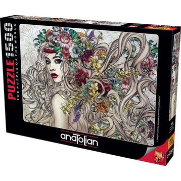 Anatolian 4549 1500 Parçalık Çiçeklerin Gücü Puzzle