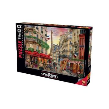 Anatolian 4572 Cafe Eiffel 1500 Parça Puzzle