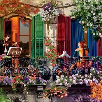 Anatolian 4573 Aşk ve Düet 1500 Parça Puzzle