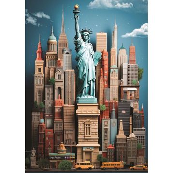 Anatolian 4578 New York 1500 Parça Puzzle