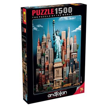 Anatolian 4578 New York 1500 Parça Puzzle