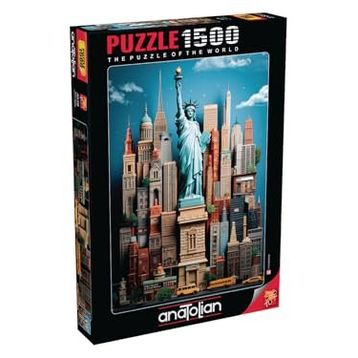 Anatolian 4578 New York 1500 Parça Puzzle
