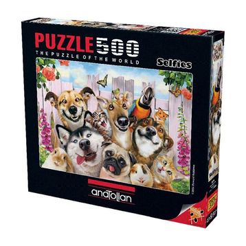 Anatolian 500 Parça Dostlarla Selfie Puzzle