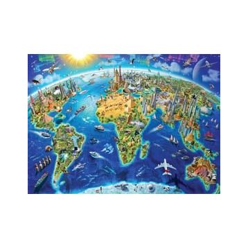 Anatolian 5202 Dünyanın Simgeleri 4000 Parça Puzzle
