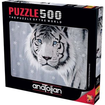 Anatolian Beyaz Kaplan 3613 500 Parça Puzzle