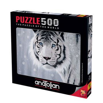 Anatolian Beyaz Kaplan 3613 500 Parça Puzzle