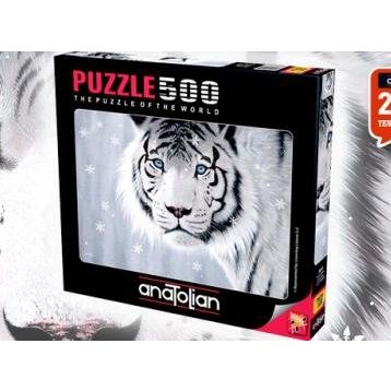Anatolian Beyaz Kaplan 3613 500 Parça Puzzle