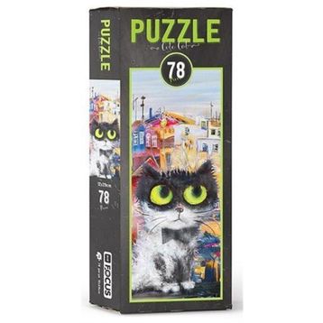 Anatolian Blue Focus BF052 Cute Cat 78 Parça Puzzle