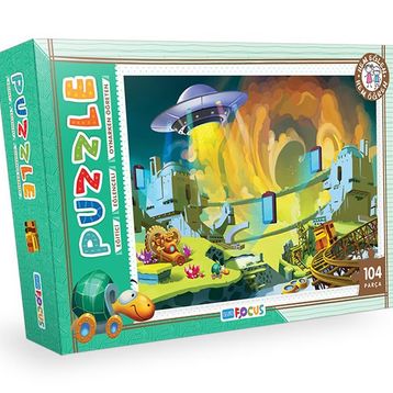 Anatolian Blue Focus Ufo 104 Parça Puzzle