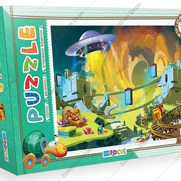 Anatolian Blue Focus Ufo 104 Parça Puzzle