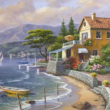 Anatolian Cennetin Kıyısı 3000 Parça Puzzle