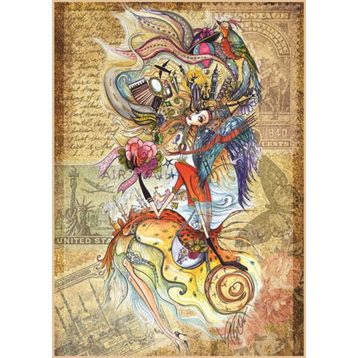 Anatolian Çerkes Kızı 1500 Parça Puzzle