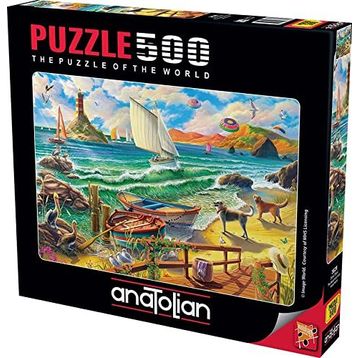 Anatolian Deniz Etkisi 3628 Renkli 500 Parça Puzzle