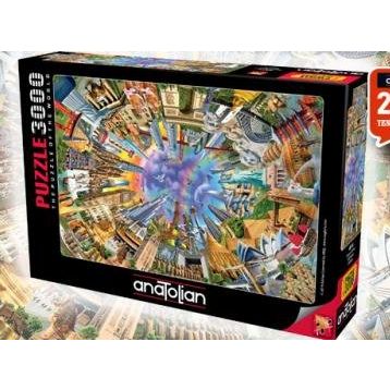 Anatolian Dünya Anıtları 4916 3000 Parça Puzzle